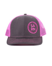 Load image into Gallery viewer, Comin’ in hot – Pink Mesh Back Hat
