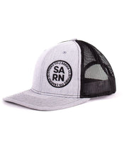 Load image into Gallery viewer, Black &amp; Grey Mesh Back Hat
