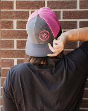 Load image into Gallery viewer, Comin’ in hot – Pink Mesh Back Hat

