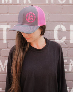 Comin’ in hot – Pink Mesh Back Hat